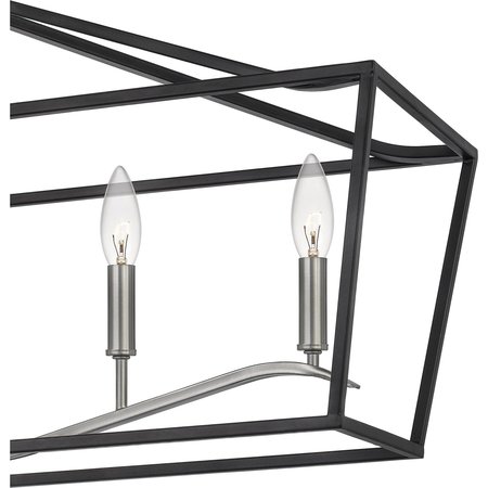 Quoizel Catalina Linear Chandelier CTA642MBK